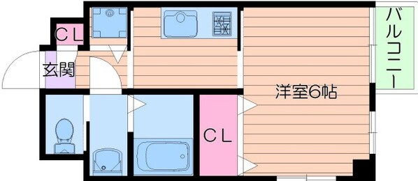 美章園メゾン寿の物件間取画像